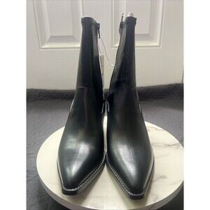 Universal Thread Black Aubree Ankle Boots NWT SZ 10, 9.5 Western Cowgirl Indie